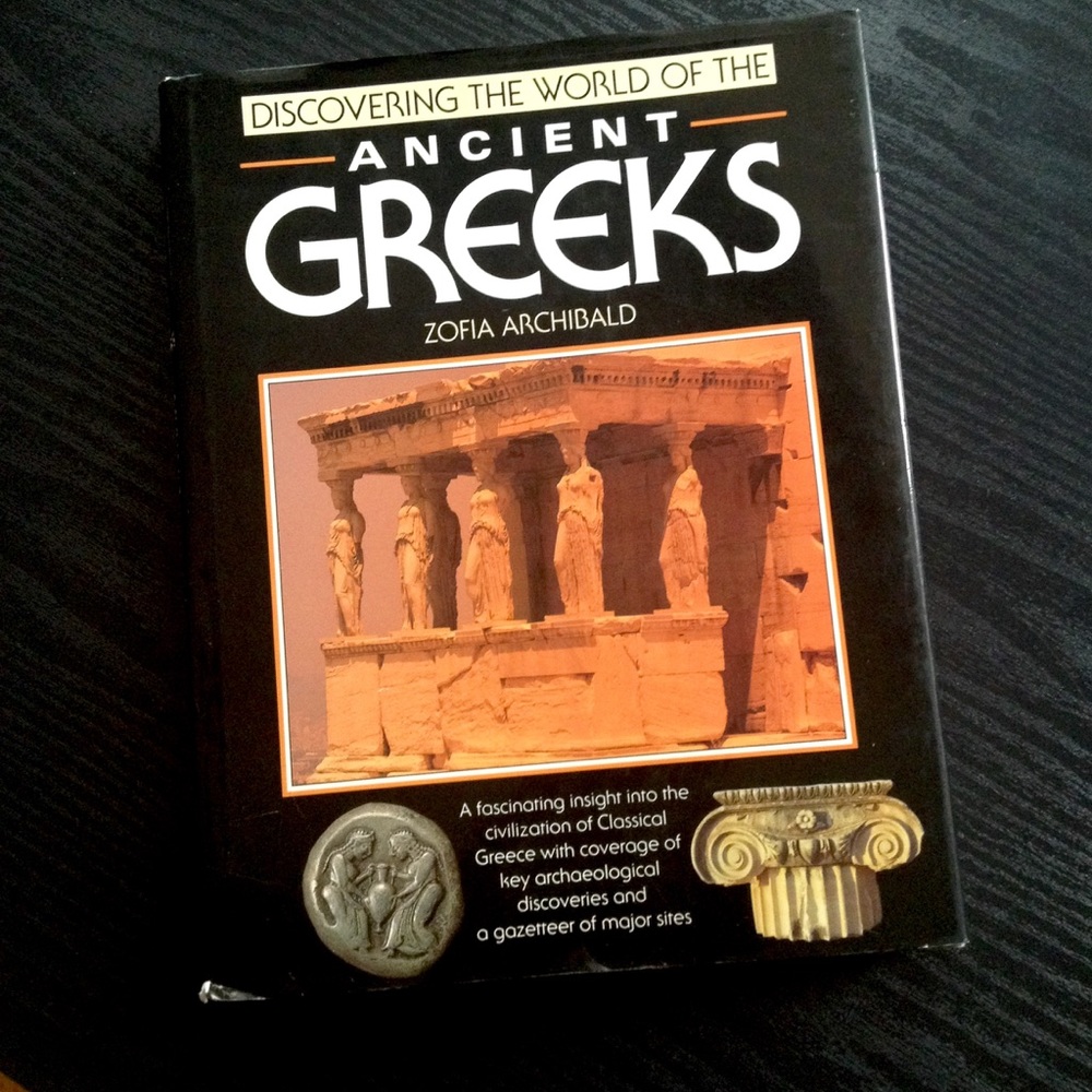 Vintage Ancient Greeks Art & Archaeology  Book